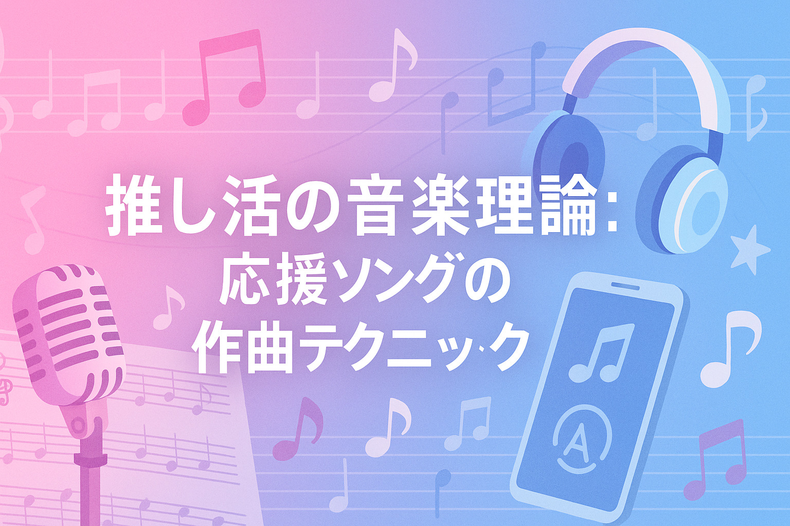 推し活の音楽理論：応援ソングの作曲テクニック