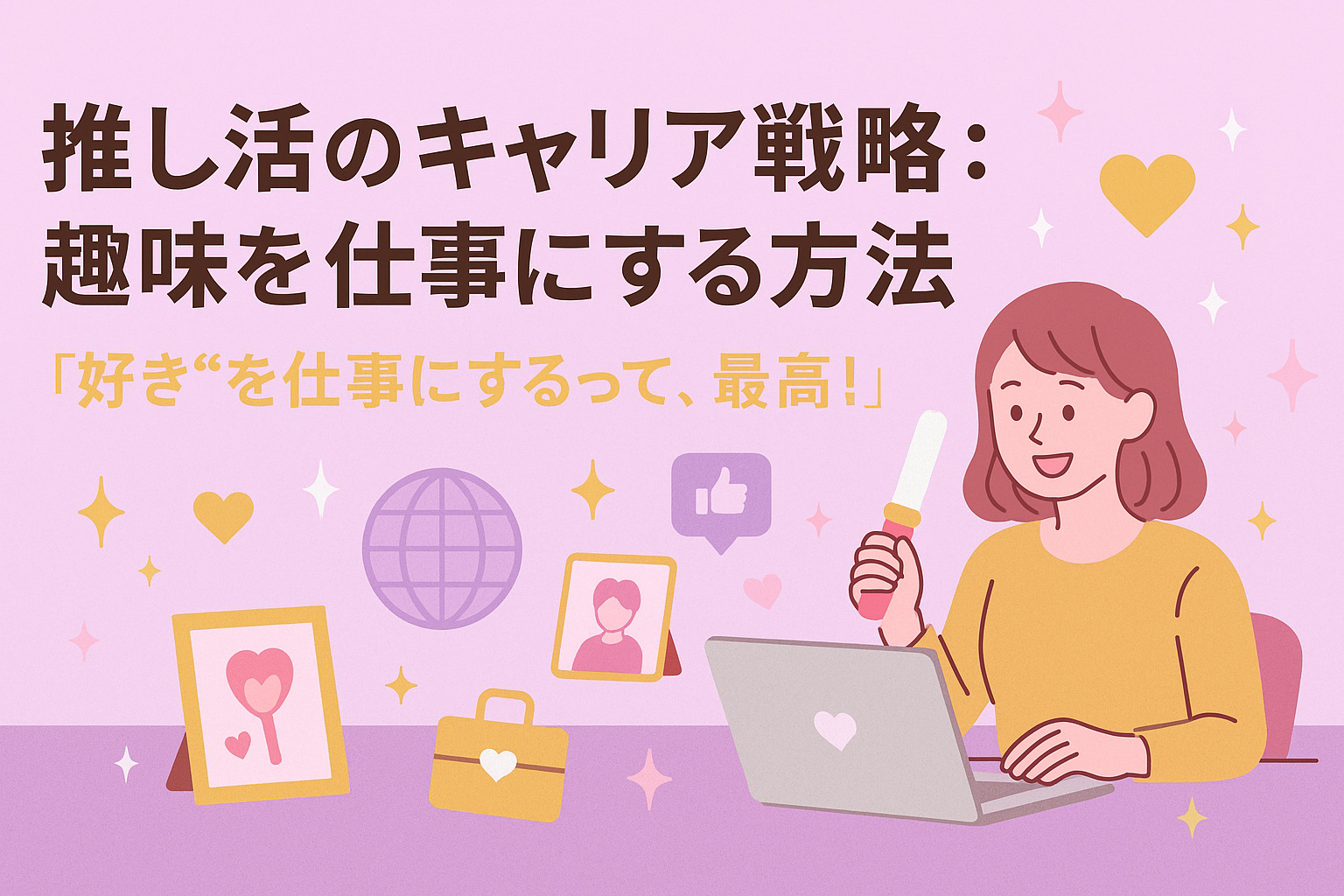 推し活のキャリア戦略：趣味を仕事にする方法