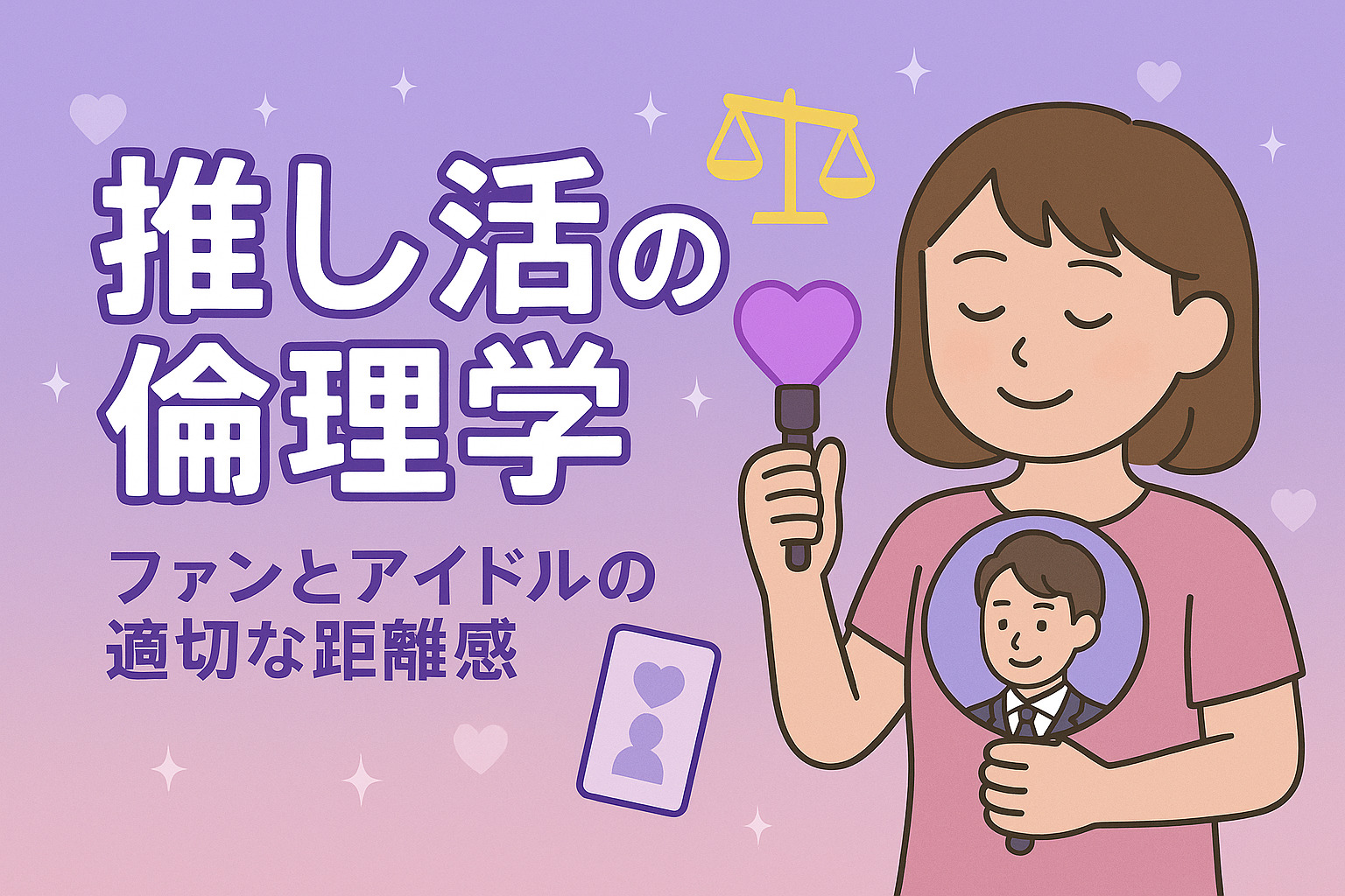 推し活の倫理学とは？